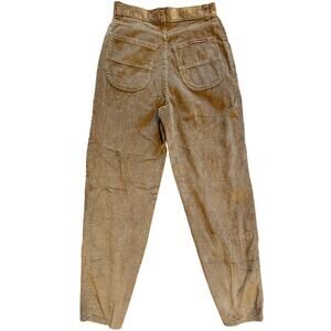 Vintage 80s Levi’s High Waisted Wide Wale Corduroy Tapered Pants Brown Size 27